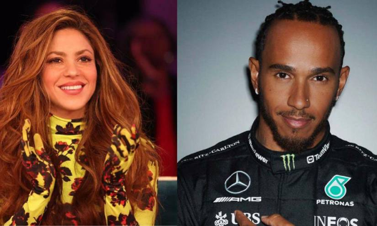 Shakira y Hamilton compartieron una cena en Miami. 