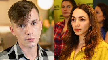 Mensaje de apoyo de Lucas Benvenuto a Thelma Fardín. 