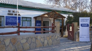 El centro fue inaugurado en junio del año pasado y en la actualidad asiste a 91 pacientes del norte neuquino. Foto: Ministerio de Salud de Neuquén. 
