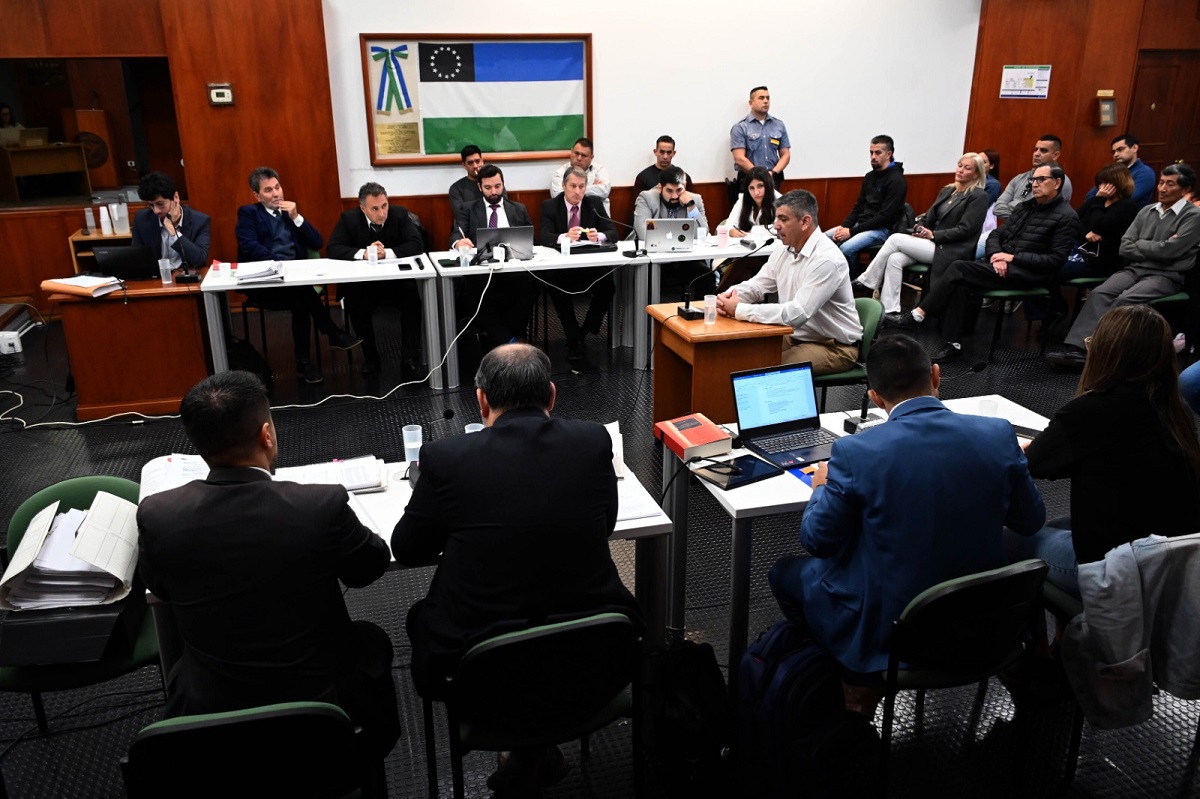 El juicio se inició el martes pasado y tendrá su cierre este lunes con los alegatos finales. Foto Marcelo Ochoa.