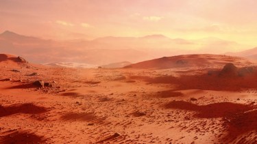 La evidencia se encontró en dunas de arena ubicadas en latitudes bajas. Foto: Gentileza. 