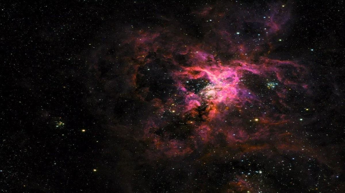 La Nebulosa de la Tarántula se encuentra a más de 160.000 millones de años luz de la Tierra. Foto: Gentileza. 