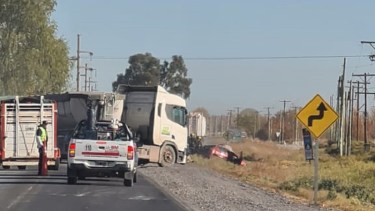 El joven murió en el acto. 