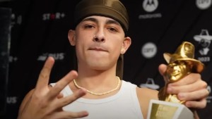 Trueno se quedó con el Oro en los Premios Gardel 2023: mirá los principales ganadores de la noche