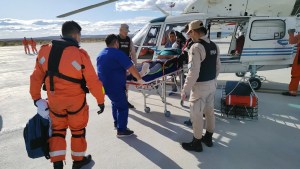 Megaoperativo de Prefectura para rescatar a un marinero con apendicitis, frente a Chubut