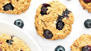 Cookies de avena y arándanos
