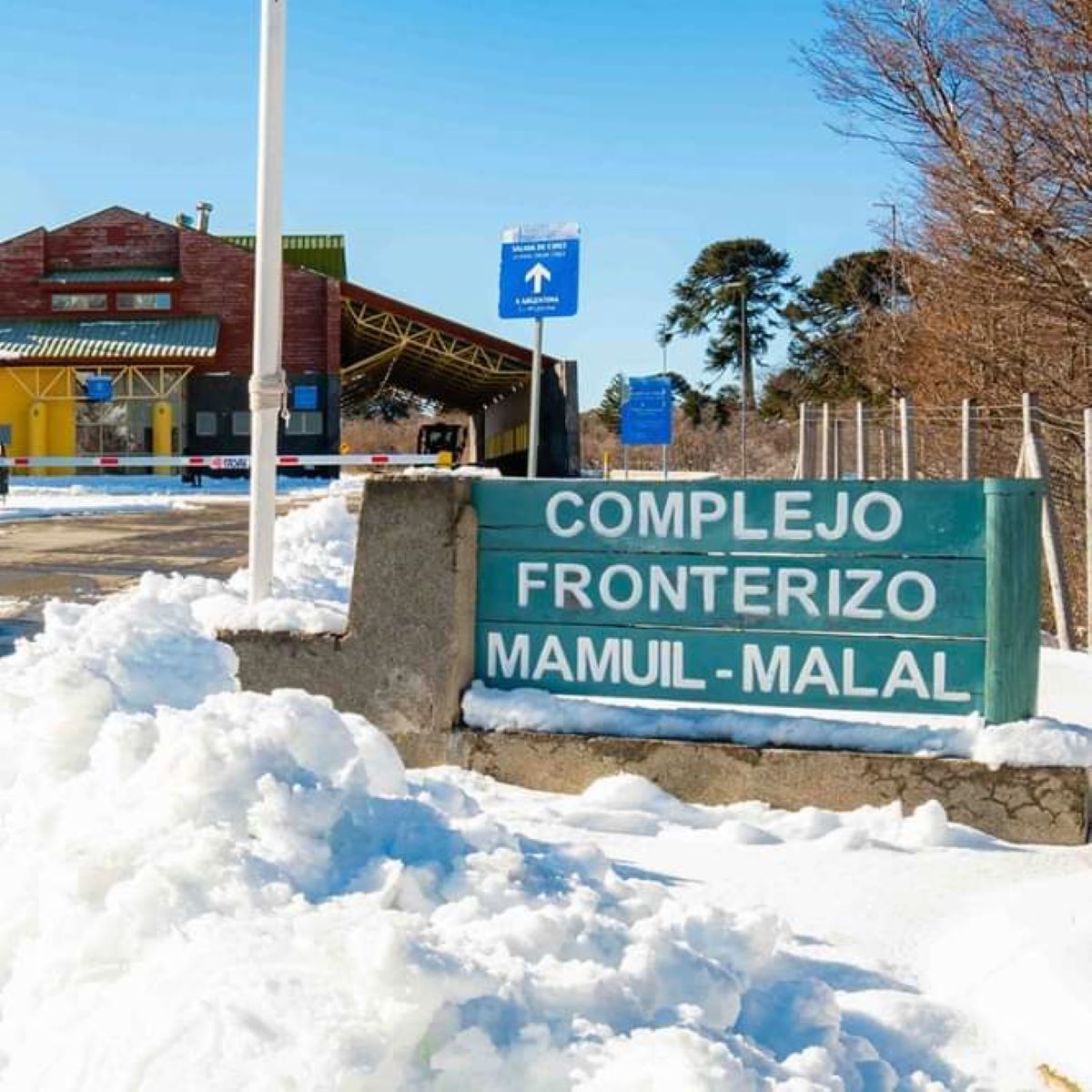 El Paso Mamuil Malal permanecerá cerrado por tiempo indefinido. Facebook Muni Villarrica