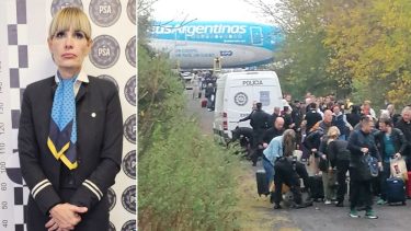 La amenaza de bomba que habría enviado la azafata de Aerolíneas generó perdidas millonarias a la empresa. 