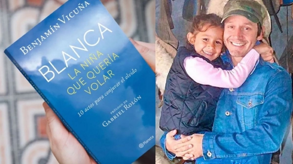 Blanca Vicuña murió a los seis años, como consecuencia de una neumonía hemorrágica. Su papá, Benjamín Vicuña, escribió el libro para procesar el dolor de la pérdida.-