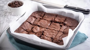 El brownie fácil se hace en un abrir y cerrar de ojos. Foto gentileza.