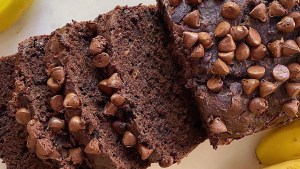 Budín esponjoso con extra chocolate