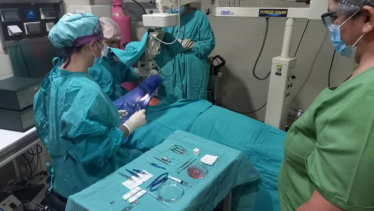 Finalizó de manera exitosa una ablación múltiple en el hospital de Roca