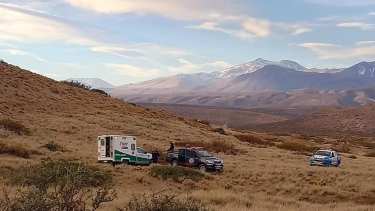 El criancero se encontraba amansando al caballo cuando se cayó del animal. Foto: FM Patagonia