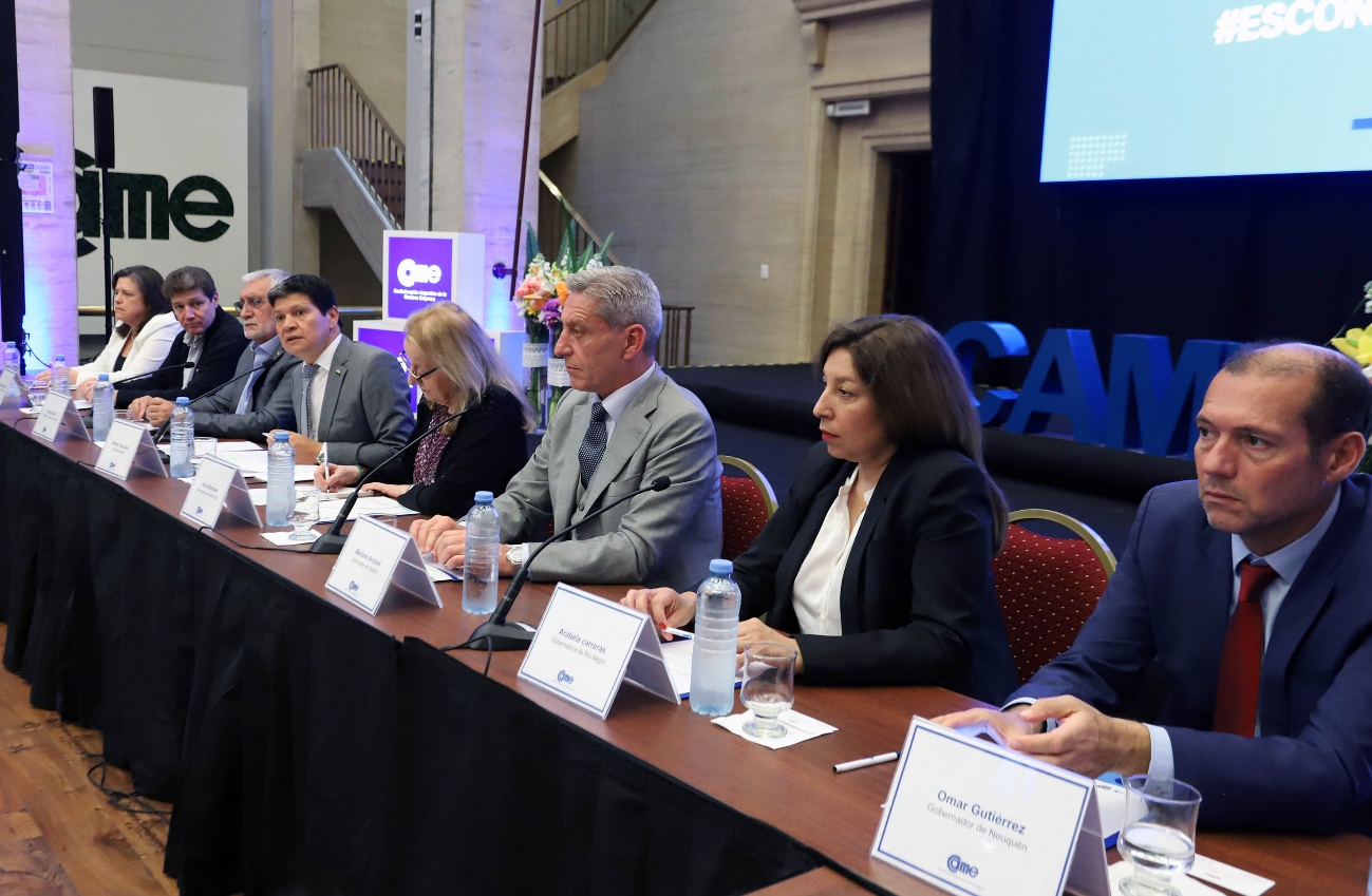 Los gobernadores de la Patagonia se reunieron en mayo en Buenos Aires y ahora CAME los vuelve a unir. Archivo
