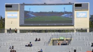 Mundial Sub 20: restablecieron la imagen de las Islas Malvinas en el estadio de Mendoza