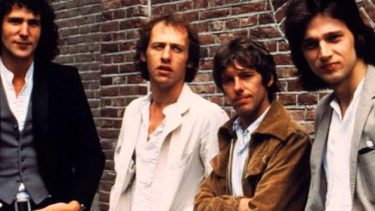 Dire Straits del 78. John Illsley, Mark Knopfler, Pick Withers y Dvaid Knopfler.