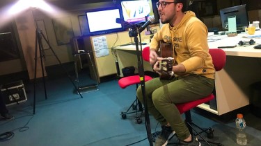Escales durante una presentación en Bahía Blanca. Foto: gentileza La Nueva.