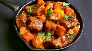 Estofado de carne para los días fríos