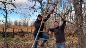 Soledad Hamdan y Gustavo Giardina, productores que hacen culto a la herencia de sus ancestros, en Allen
