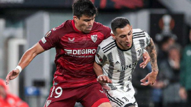 Europa League: en duelo de campeones del mundo, Juventus le empató sobre la hora al Sevilla