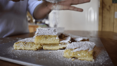 Tentate con estos cuadraditos de limón imperdibles