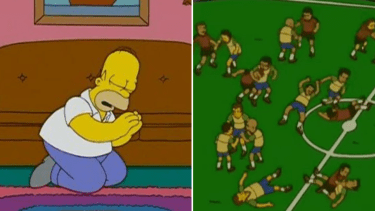 Miguel Borja,  uno de los protagonistas de los memes del River-Boca. Foto: Gentileza Twitter