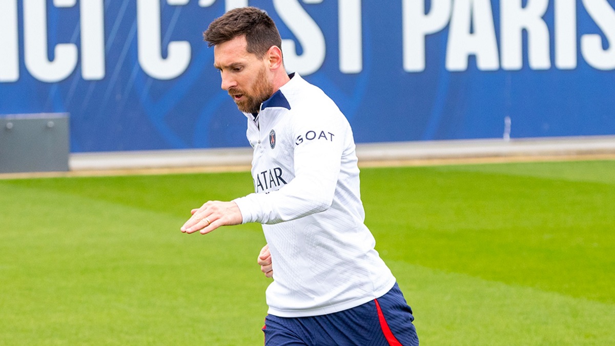 Hoy el campeón mundial Lionel Messi será titular mañana en el Paris Saint Germain. Foto archivo. 