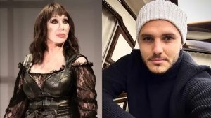 Moria Casán y Mauro Icardi protagonizan una insólita pelea que copó las redes sociales