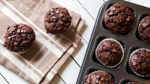 Muffins de chocolate con chips por Mauricio Asta