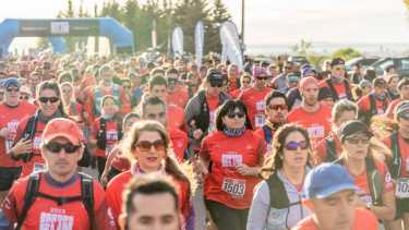 Más de 1.000 personas participaron del Bardas Run. (Foto: Gentileza Carlos Mir)