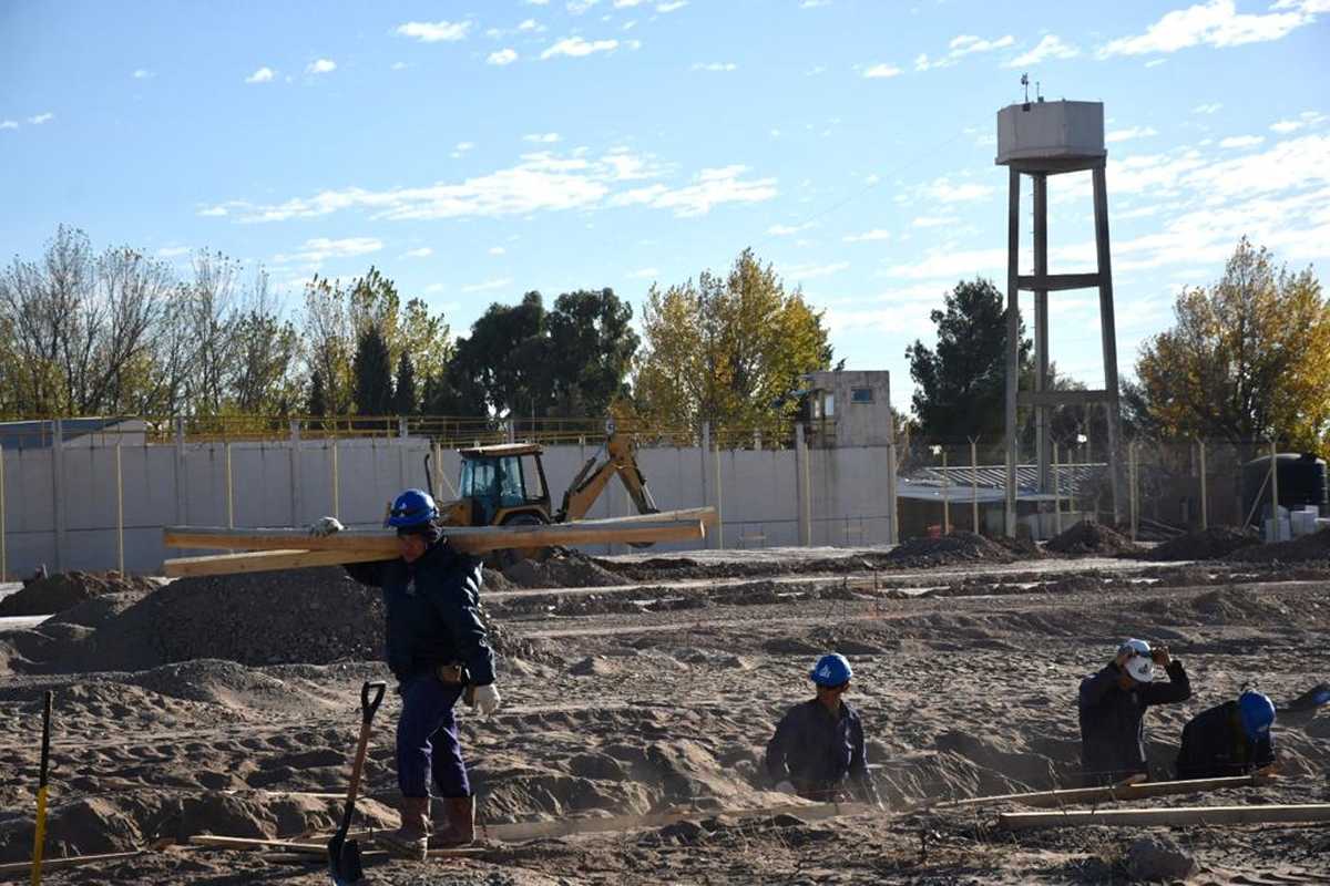 En la Unidad 11 se construye un pabellón para 26 personas que estaría listo recién en 2025. (Archivo/Matías Subat)