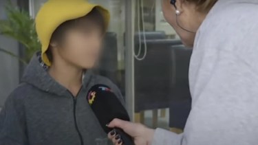 Ayrton contó por qué decidieron viajar desde Bahía Blanca a Rosario. (Gentileza La Nueva)