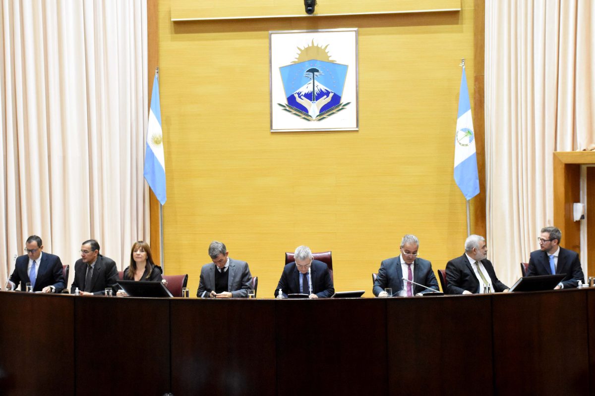 El jurado de enjuiciamiento destituyó al juez por unanimidad. Foto Matías Subat.