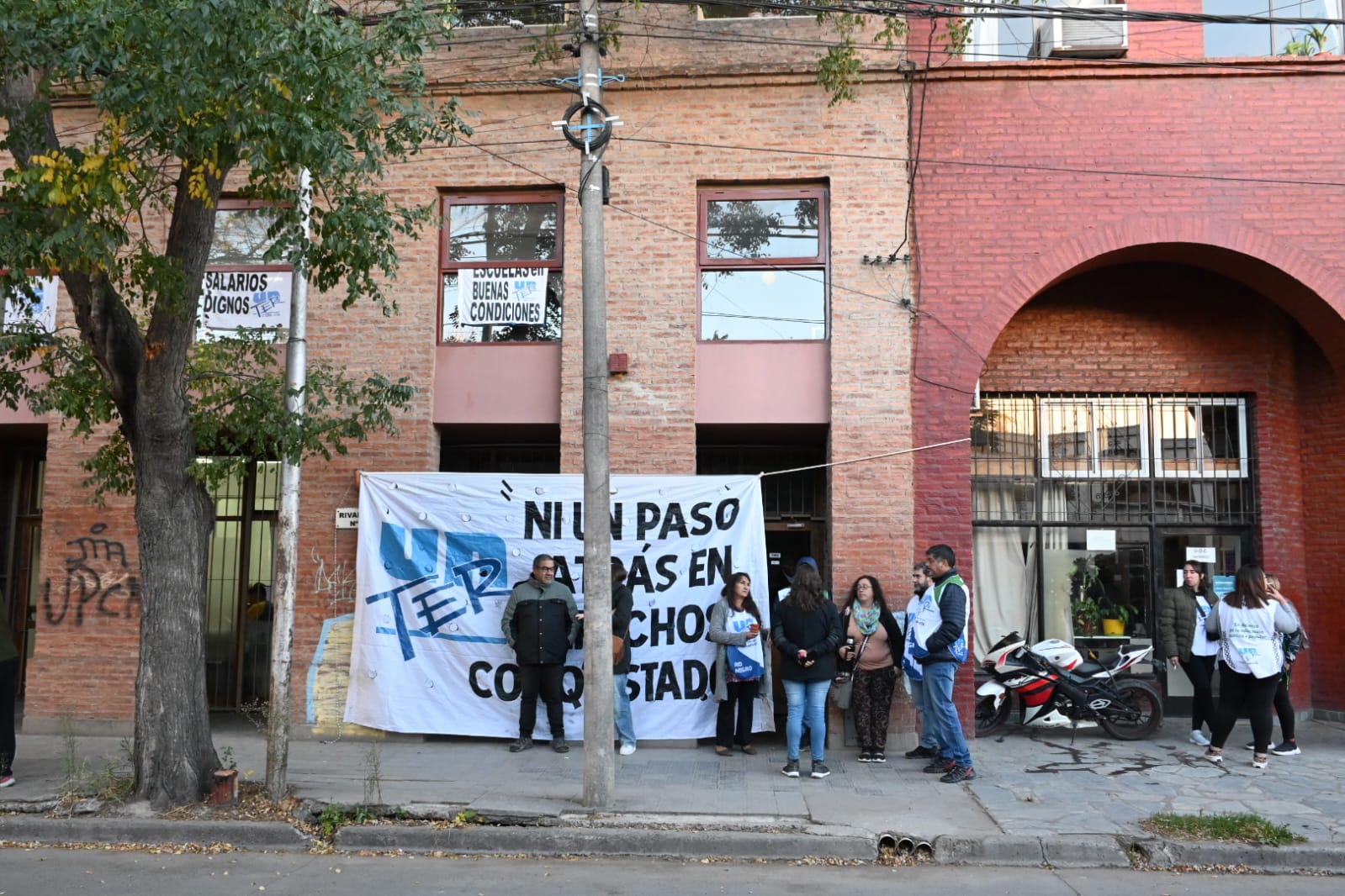 Las oficinas que fueron ocupadas corresponden al área de Liquidaciones de Educación. Foto: Marcelo Ochoa
