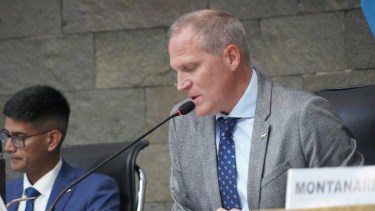 El vicegobernador de Río Negro Alejandro Palmieri. Foto Legislatura de Río Negro. 