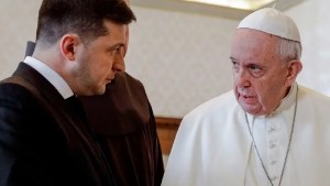 Zelenski se reúne hoy con el papa Francisco en Roma, también lo hará con Mattarella y Meloni