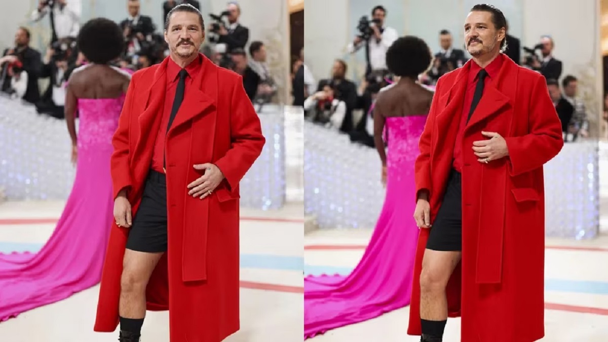 Pedro Pascal lució un look de Valentino que se robó todas las miradas. Foto: REUTERS/Andrew Kelly.-