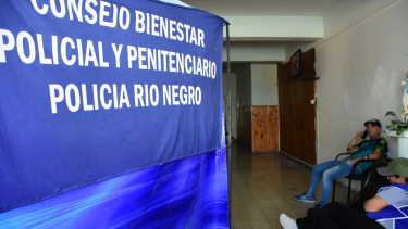  La medida fue en reclamo por los traslados de los efectivos. Foto Andrés Maripe