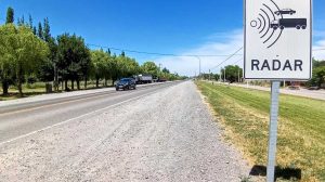 En febrero, volverán los radares de velocidad y las infracciones en Río Negro