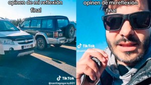 Explotó contra los turistas chilenos en Bariloche y despertó polémica por sus autos de alta gama
