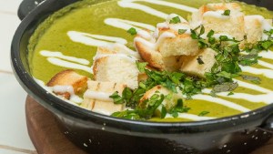 Sopa verde, un plato para tener en cuenta
