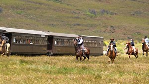 Vuelven los bandoleros que buscan la recaudación de La Trochita en Esquel