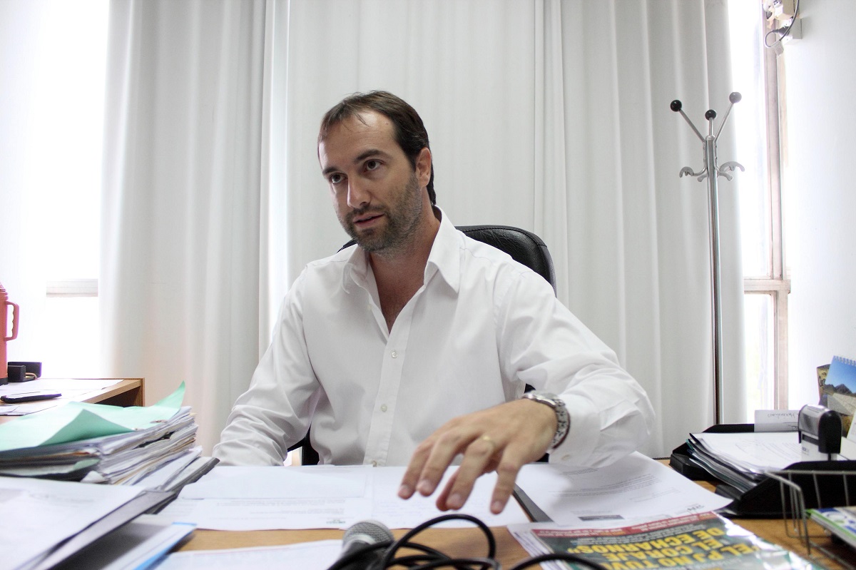 Fernando Curetti, superintendente del Departamento Provincial de Agus (DPA). Foto: Gentileza Gobierno de Río Negro