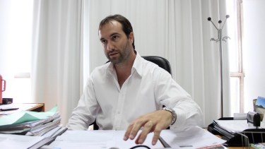 Fernando Curetti, superintendente del Departamento Provincial de Agus (DPA). Foto: Gentileza Gobierno de Río Negro