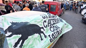 La caza del jabalí abrió una nueva grieta en Río Negro