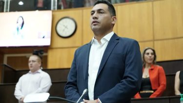 El diputado Víctor Pino asumió en reemplazo de Germán Chapino, en 2022. Foto: archivo gentileza.