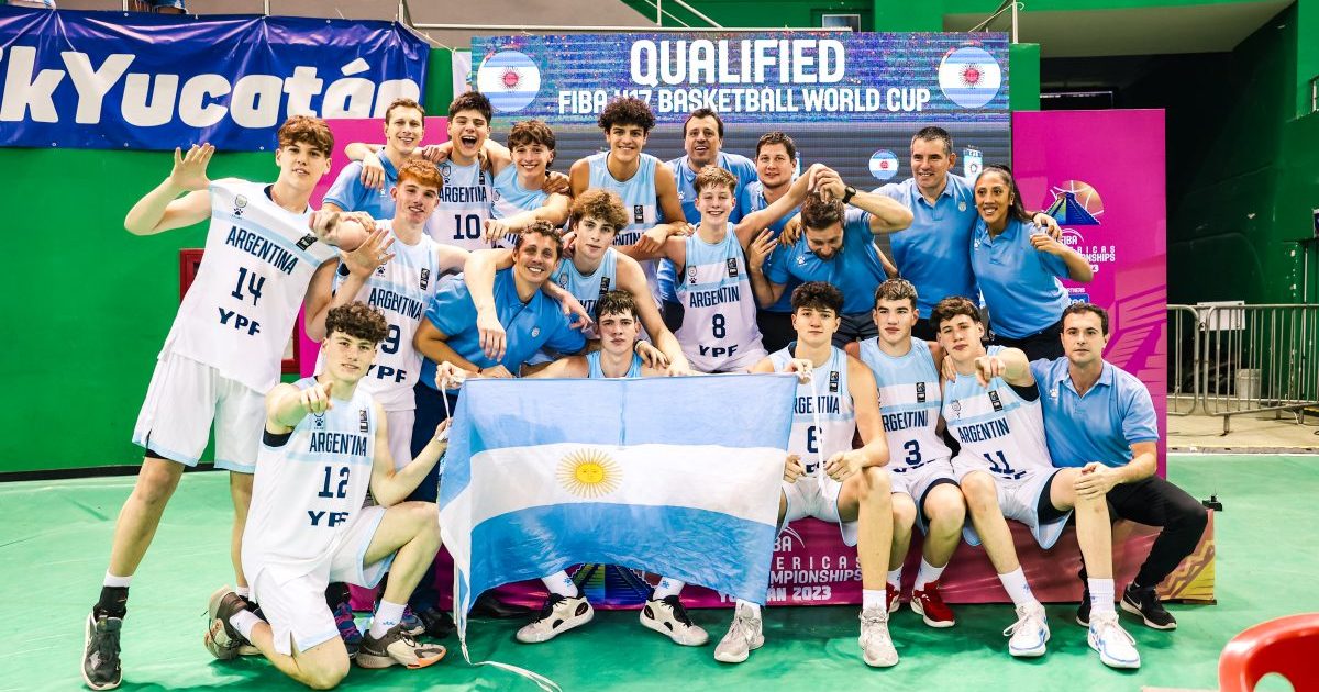 Con un chico de Cipolletti en el equipo, Argentina clasificó al Mundial U17 de básquet thumbnail