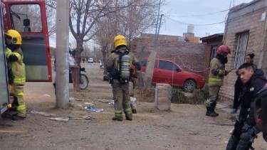 El hecho ocurrió este jueves durante la tarde en el barrio Antártida Argentina. Foto: Gentileza.