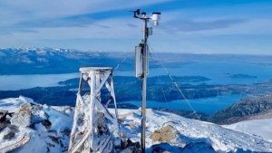 Colocan una estación meteorológica en el filo del cerro López