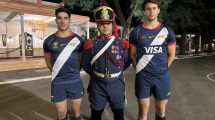 Imagen de Los Pumas presentaron su camiseta alternativa para el Mundial en homenaje a los granaderos